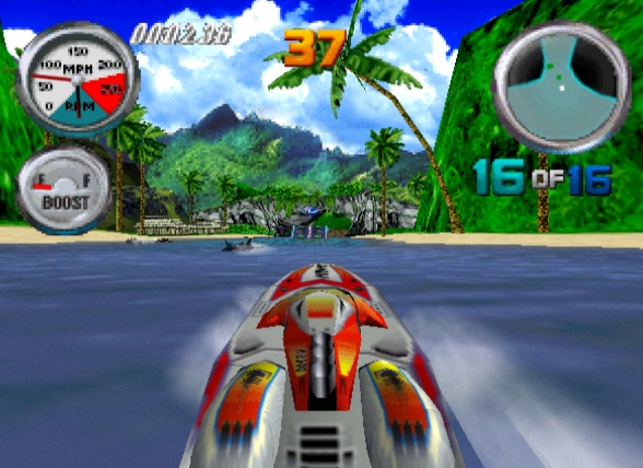 Hydro Thunder - Nintendo 64 game screenshot (2000) by Midway